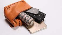 Handmade LEATHER WOMEN Vintage SHOULDER BAG Stylish Backpack Purses FOR WOMEN