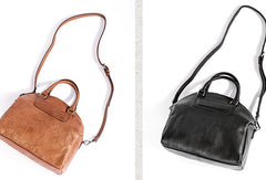 Handmade Genuine Leather Handbag Shopper Bag Crossbody Bag Shoulder Bag Purse For Women - EverHandmade