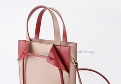 Stylish Pink Leather Womens Handbag Work Bag Purse Shoulder Bag for Women