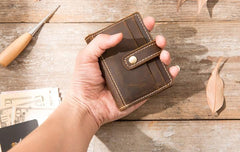 credit card holder wallet  Leather Card Wallet Mens Small Card Wallet Card wallets for Men Credit Card Wallet for Men