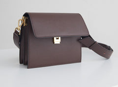 Minimalist Leather Womens Stylish Shoulder Bag Crossbody Purse for Women