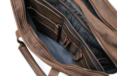 Vintage Leather Mens Large Weekender Bag Travel Bags Handbags Shoulder Bags for men