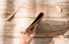 Vintage Cool Mens long Wallet Leather Wallet Long Wallet for Men