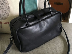 Handmade WOMENs LEATHER Box Handbag Shoulder Bag Handbag Purse FOR WOMEN