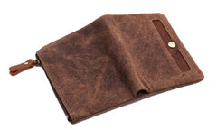 Mens Canvas Small Wallets for men Bifold Cool Men billfold Small Wallet