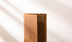 Vintage Slim long Wallet Leather Mens Tan Wallet Long Wallet for Men