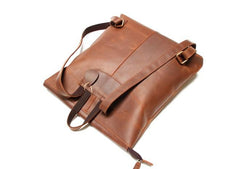 Cool Black Mens Leather Backpack Travel Backpacks School Backpacks for men