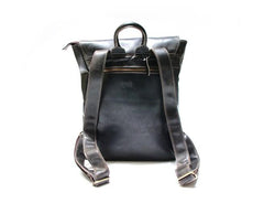 Cool Brown Mens Leather Backpack Cool Travel Backpacks School Backpacks for men