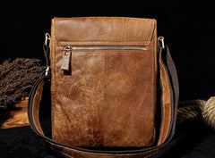 Small Leather Mens SIDE BAGs COURIER BAGs Messenger Bag Shoulder Bag for Men