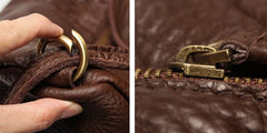 LEATHER WOMEN Vintage SHOULDER BAG Fashion Backpack Purses FOR WOMEN
