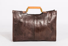 Handmade Genuine Leather Handbag Bag Shoulder Bag Shopper Bag Purse For Women - EverHandmade