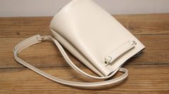 Stylish LEATHER WOMEN Bucket SHOULDER BAG Barrel Crossbody Purses FOR WOMEN