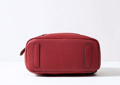 Leather Stylish Womens Small Backpack Mini Travel Backpack Purse for Women