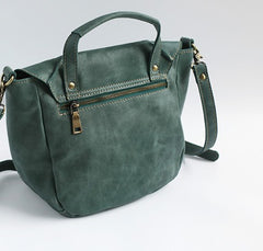 Vintage LEATHER WOMEN Satchel Crossbody Purses School SHOULDER BAG FOR WOMEN