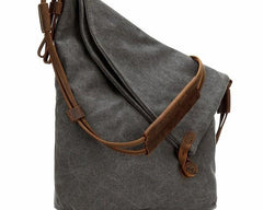 Mens Canvas Rustic Courier Bag Side Bag Messenger Bag Camera Shoulder Bag for Men
