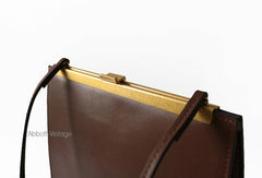 Stylish Leather Brown Womens Shoulder Bag Crossbody Bag Purse for Women