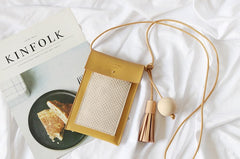 Cute Leather Womens Slim Cell Phone Purse Crossbody Purse Shoulder Bag for Women