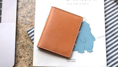 Leather Mens Card Wallets Small Wallet Slim Wallet Front Pocket Wallet for Men