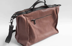 Vintage WOMENs LEATHER Work Handbag Shoulder Briefcase Purse FOR WOMEN