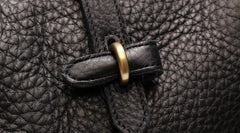 Vintage LEATHER WOMEN Doctor Backpack Purses Black School Backpacks FOR WOMEN
