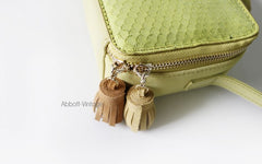 Cute Leather Green Womens Mini Box Crossbody Purse Box Shoulder Bag for Women