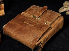 Small Leather Mens SIDE BAGs COURIER BAGs Messenger Bag Shoulder Bag for Men