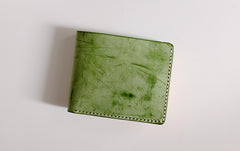 Handmade LEATHER Womens Small Bifold Wallet Leather Small Wallet FOR Women