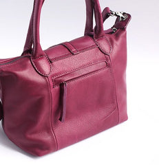 Vintage WOMENs LEATHER Work Handbag Shoulder Bag Handbag Purse FOR WOMEN