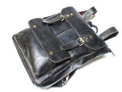 Cool Brown Mens Leather Backpack Cool Travel Backpacks School Backpacks for men