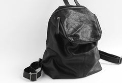Vintage LEATHER WOMEN Barrel Backpacks School Bucket Backpacks FOR WOMEN