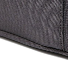 Mens Canvas Leather Briefcase Handbag Work Bag Business Bag for Men