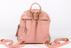 Handmade Genuine Leather Cute Backpack Bag Travel bag Women Leather Purse