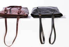 Handmade Genuine Leather Handbag Tote Purse Handbag Shoulder Bag Purse For Women - EverHandmade