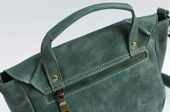 Vintage LEATHER WOMEN Satchel Crossbody Purses School SHOULDER BAG FOR WOMEN
