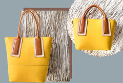Handmade Genuine Leather Handbag Shoulder Bag Purse For Women Leather Shopper Bag - EverHandmade