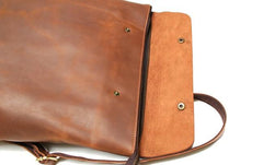 Cool Black Mens Leather Backpack Travel Backpacks School Backpacks for men