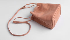 Vintage WOMENs LEATHER Bucket Purse Bucket Shoulder Purse FOR WOMEN