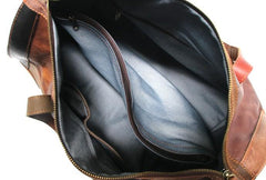 Cool Leather Mens Weekender Bags Travel Bag Duffle Bags Overnight Bag for men