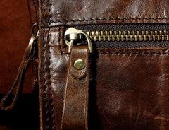 Cool Biker Mens Leather Drop Leg Bag Belt Pouch Waist Bag Side Bag Shoulder Bag for Men