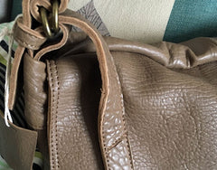 Vintage WOMENs LEATHER Large Messenger Bag Shoulder Bag Purse FOR WOMEN