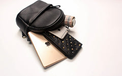 Cute LEATHER WOMENs Small Backpack Stylish SHOULDER BAG Purses FOR WOMEN