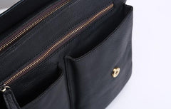 Handmade Leather Mens Cool Shoulder Bags Messenger Bag for men
