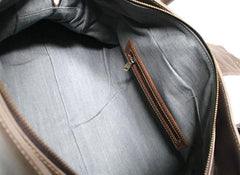 Cool Leather Mens Weekender Bag Travel Bags Shoulder Bags for men