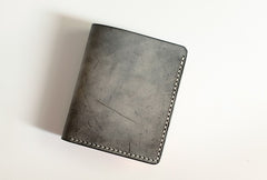Handmade LEATHER Womens Small Bifold Wallet Leather Small Wallets FOR Women