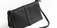 Vintage LEATHER WOMEN Crossbody Bag Purses Handmade SHOULDER BAG FOR WOMEN