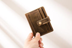 card holder men Leather Card Wallet Mens Small Card Wallet Card wallets for Men Credit Card Wallet for Men