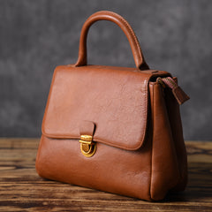 Handmade Leather Women Vintage Handbag Shoulder Bag For Women