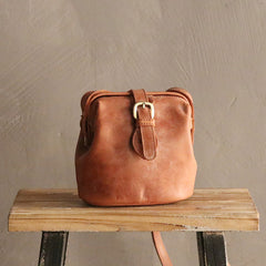 Vintage LEATHER WOMEN Doctor Purses SHOULDER BAG Purses FOR WOMEN