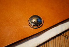 Handmade Genuine leather clutch travel wallet passport wallet purse long wallet women - EverHandmade