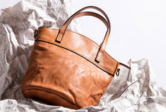 Handmade Genuine Leather Handbag Bag Crossbody Bag Shoulder Bag Purse For Women - EverHandmade